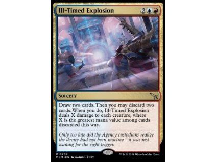 Ill-Timed Explosion