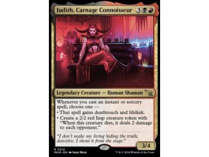 Judith, Carnage Connoisseur
