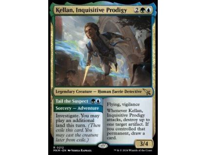 Kellan, Inquisitive Prodigy // Tail the Suspect