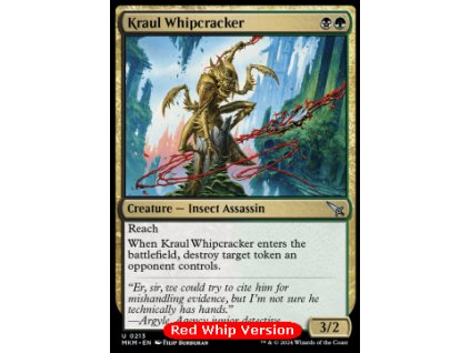 Kraul Whipcracker (V.1) - Červená verze