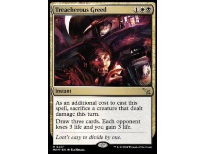 Treacherous Greed