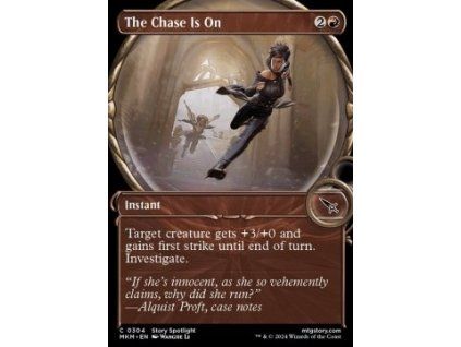 The Chase Is On - showcase