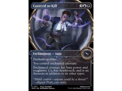 Coerced to Kill - showcase