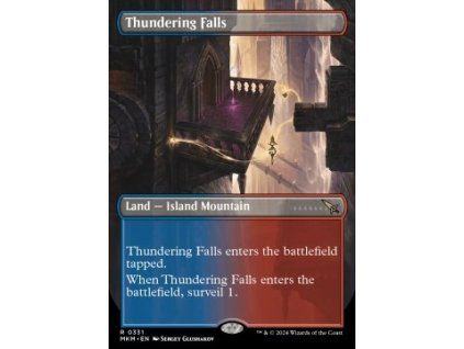 Thundering Falls - borderless