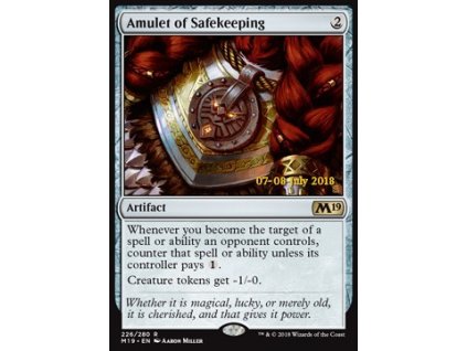 Amulet of Safekeeping - PRERELEASE PROMO