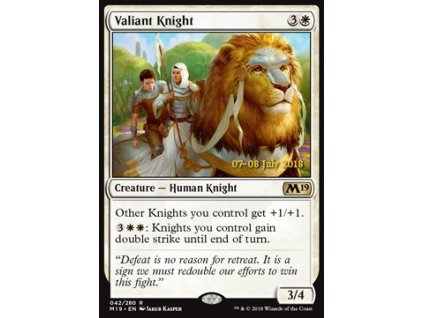 Valiant Knight - PRERELEASE PROMO