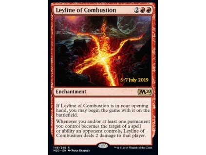 Leyline of Combustion - PRERELEASE PROMO