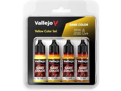 Vallejo — Game Color Yellow Color Set