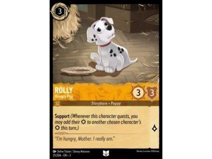 Rolly - Hungry Pup