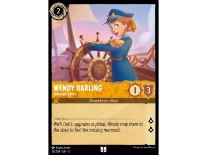 Wendy Darling - Talented Sailor