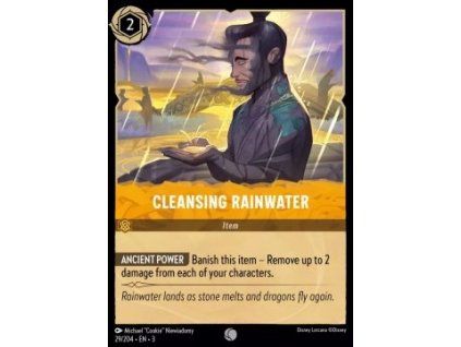 Cleansing Rainwater