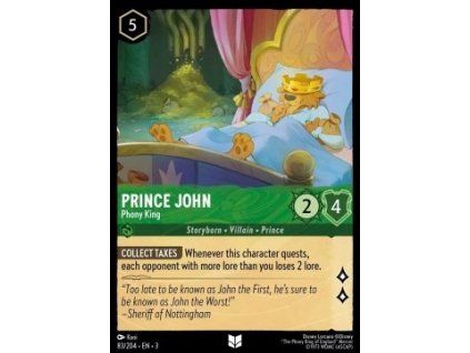 Prince John - Phony King