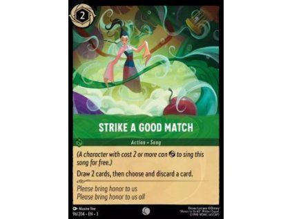 Strike a Good Match