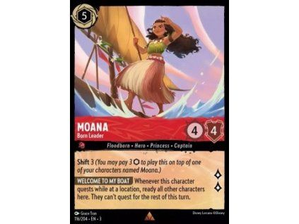 Moana - Born Leader