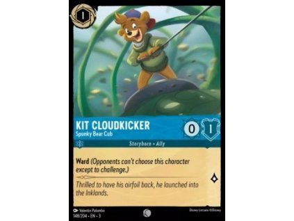 Kit Cloudkicker - Spunky Bear Cub