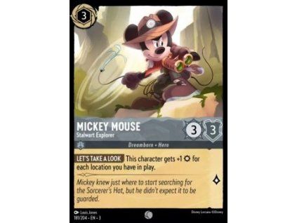 Mickey Mouse - Stalwart Explorer
