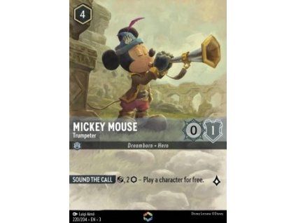 Mickey Mouse - Trumpeter (V.2)
