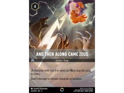 And Then Along Came Zeus (V.2)