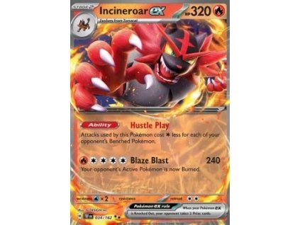 Incineroar ex (TEF 034)
