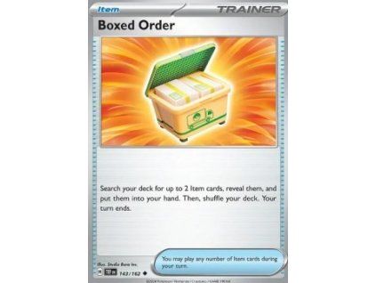 Boxed Order (TEF 143)