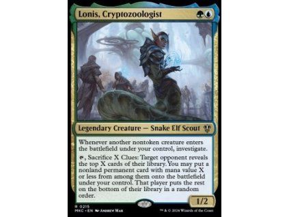Lonis, Cryptozoologist