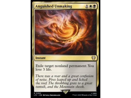 Anguished Unmaking