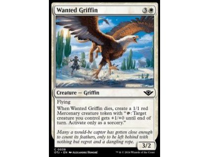 Wanted Griffin