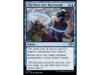 This Town Ain't Big Enough
