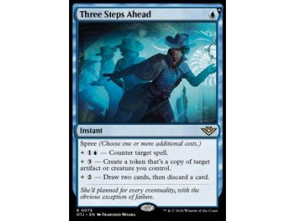 Three Steps Ahead