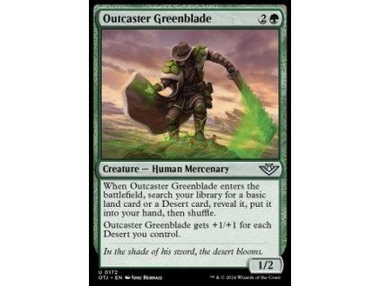Outcaster Greenblade