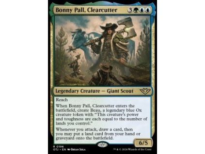 Bonny Pall, Clearcutter