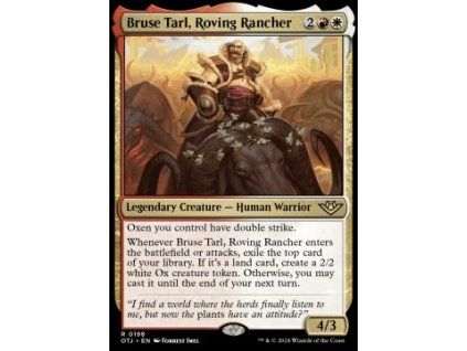 Bruse Tarl, Roving Rancher