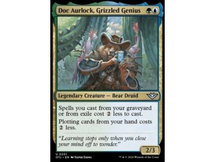 Doc Aurlock, Grizzled Genius