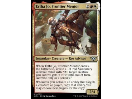 Ertha Jo, Frontier Mentor