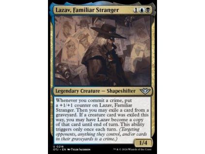 Lazav, Familiar Stranger