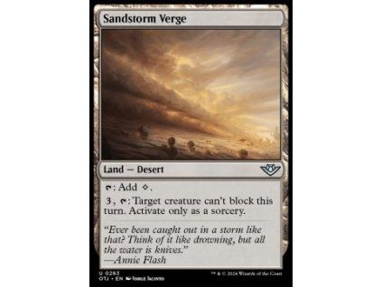 Sandstorm Verge