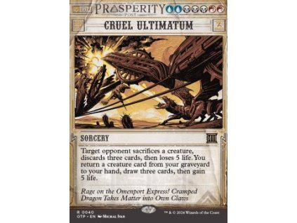 Cruel Ultimatum
