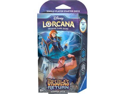 Disney Lorcana — Ursula's Return - Sapphire & Steel Starter Deck