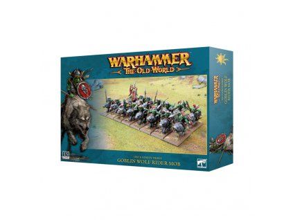 Warhammer: The Old World — Orc & Goblin Tribes Wolf Rider Mob