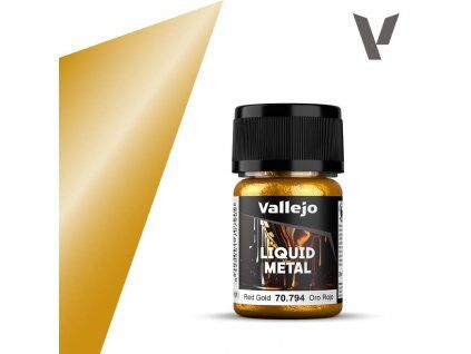 Vallejo — Liquid Metal Red Gold