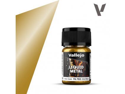 Vallejo — Liquid Metal Rich Gold