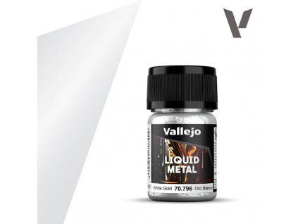 Vallejo — Liquid Metal White Gold