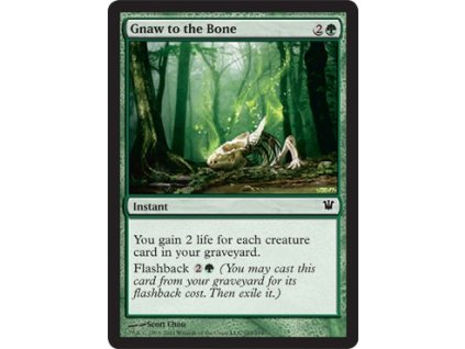 Gnaw to the Bone (Foil NE, Stav Near Mint)