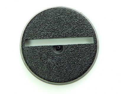 25mm Round Slot base