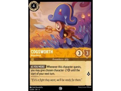Cogsworth - Majordomo
