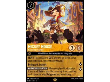 Mickey Mouse - Musketeer Captain