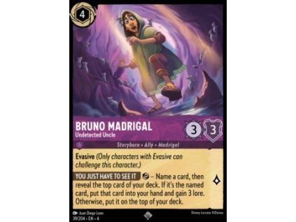 Bruno Madrigal - Undetected Uncle