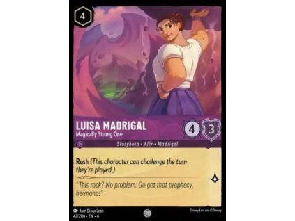 Luisa Madrigal - Magically Strong One