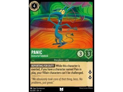 Panic - Immortal Sidekick
