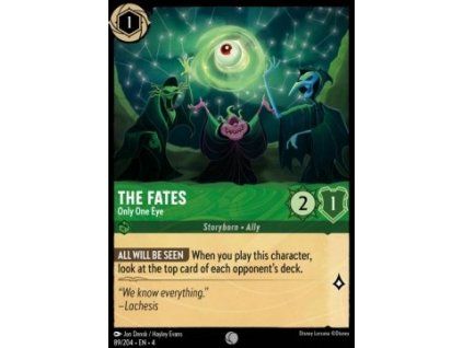The Fates - Only One Eye